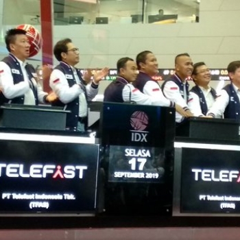 Resmi IPO, Saham Telefast Indonesia Melonjak 50 Persen